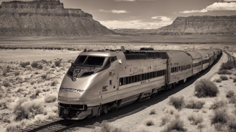 California Zephyr: A Journeying Through the American Southwest