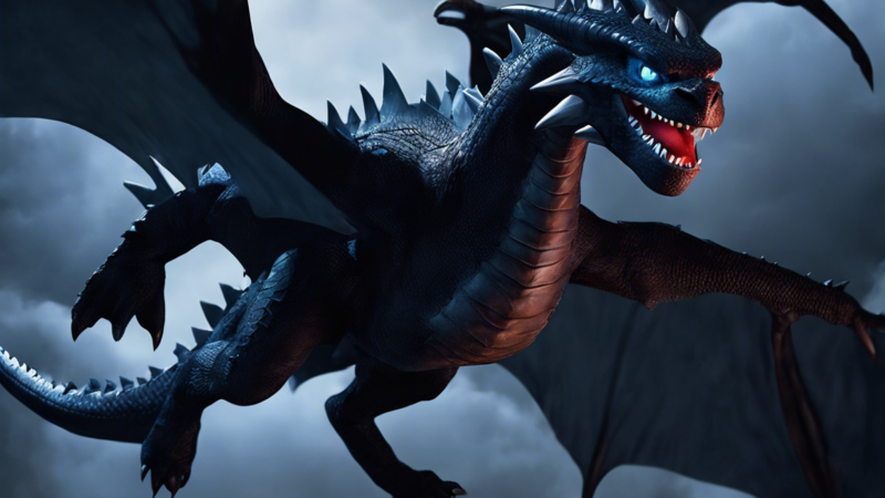 “Night Fury: The Iconic Dragon Returns in Live-Action Reimagining”