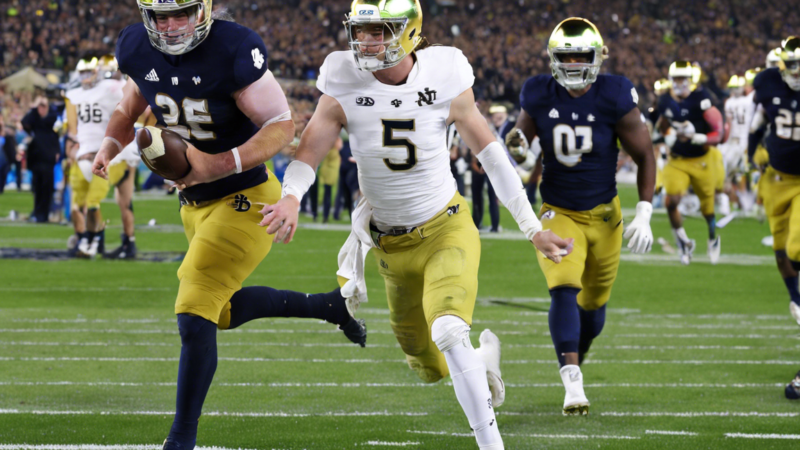 Notre Dame Football: Underdogs in the National Championship Game