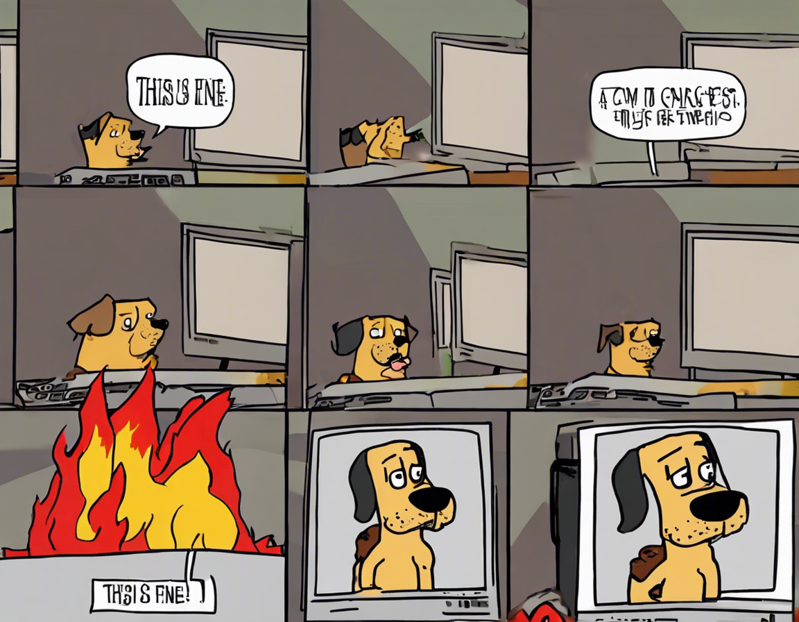 “This Is Fine Dog” Meme Resurges in 2025: A Digital Culture Phenomenon